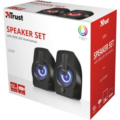 Trust Gemi RGB black USB (22948)