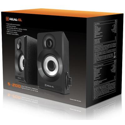 REAL-EL S-200 Black