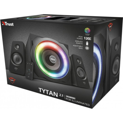 Trust GXT 629 Tytan RGB Illuminated 2.1 Speaker Set (22944)