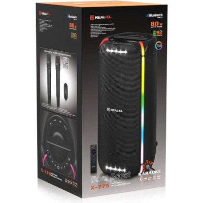REAL-EL X-775 Black