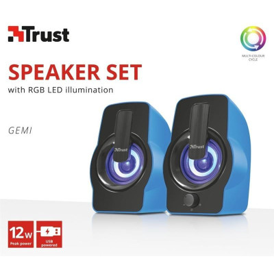 Trust Gemi RGB blue USB (22978)