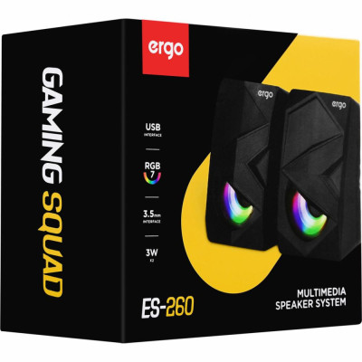 ERGO ES-260 USB BLACK