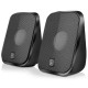 REAL-EL S-25 USB Black (EL121100022)