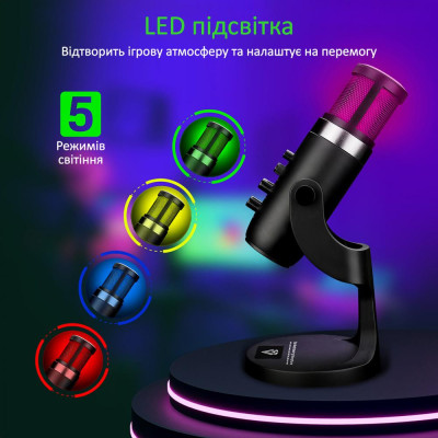 Vertux Crusader USB Black