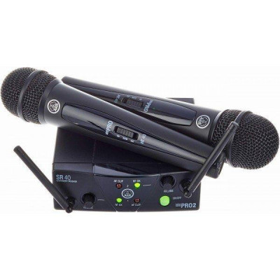 AKG WMS40 Mini2 Vocal Set BD US45A/C