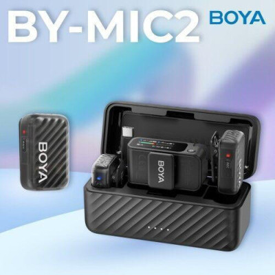 BOYA MIC 2-02 Type-C/TRS Black
