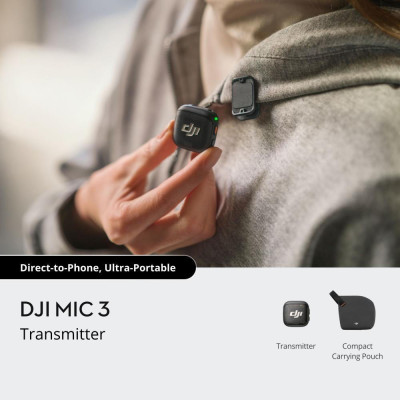 DJI MIC 3 1TX + 1RX (CP.RN.00000479.01)