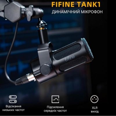Fifine Tank1 XLR Black