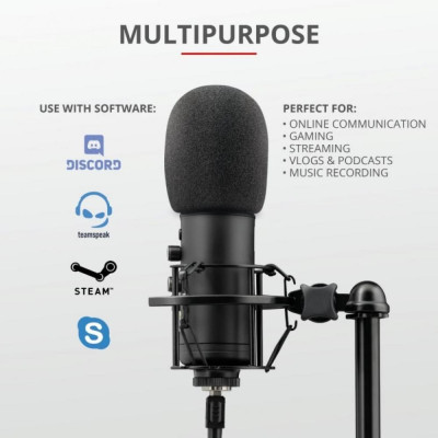Trust GXT 256 Exxo USB Streaming Microphone (23510)