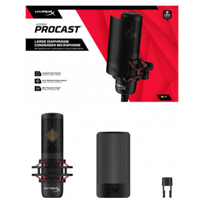 HyperX ProCast Black (699Z0AA)