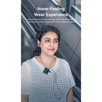 Vention USB-C 2-Pack Wireless Lavalier Black (NCBB0)