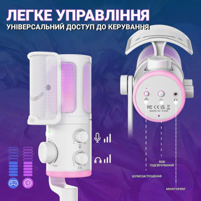 Fifine TAM6W White