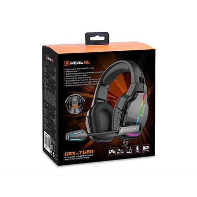 REAL-EL GDX-7680 Black (EL124100046)
