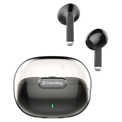 ColorWay Slim TWS-2 Earbuds Black (CW-TWS2BK)
