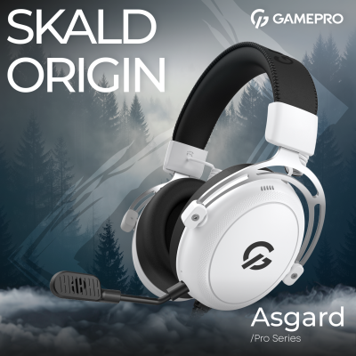 GamePro Asgard Skald Origin White (HS850W)
