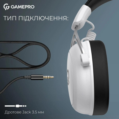 GamePro Asgard Skald Origin White (HS850W)