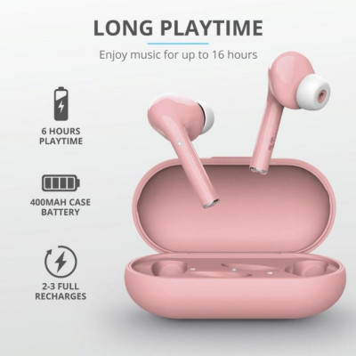 Trust Nika Touch True Wireless Mic Pink (23704)