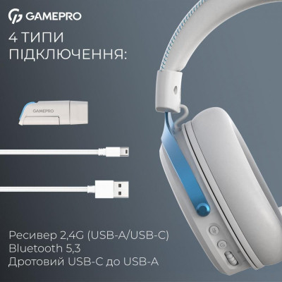 GamePro Asgard Freya Pro White (HSW201WB)