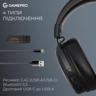 GamePro Asgard Freya Pro Black (HSW201B)
