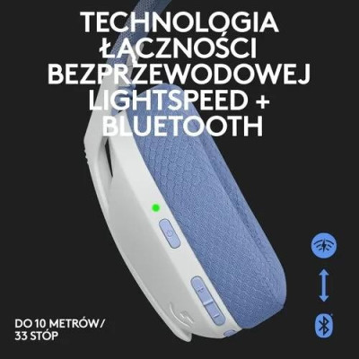 Logitech G435 LIGHTSPEED White (981-001074)