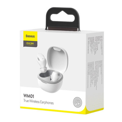Baseus Encok WM01 TWS White (WM01-02)