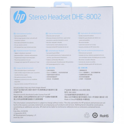 HP DHE-8002 Gaming Red/Black