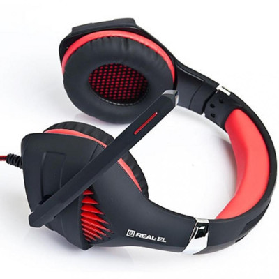 REAL-EL GDX-7600 Black-Red (EL124100028)