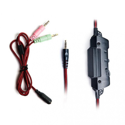 REAL-EL GDX-7600 Black-Red (EL124100028)