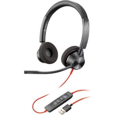 POLY BlackWire C3320-M USB-A Black (76J17AA)