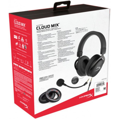 HyperX Cloud MIX Gaming Headset + Bluetooth Black (HX-HSCAM-GM)