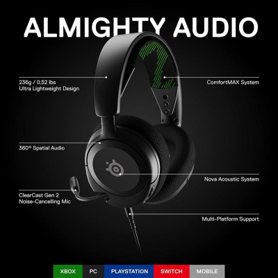SteelSeries SteelSeries Arctis Nova 1X Black (61616)