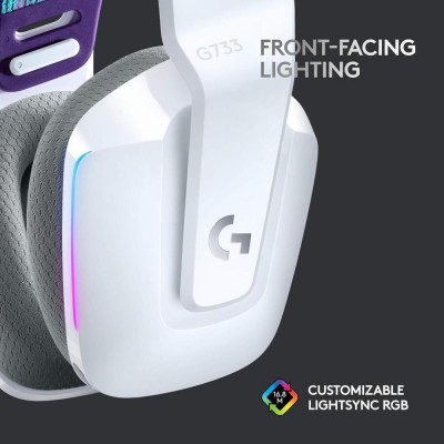 Logitech G733 Lightspeed Wireless RGB WHITE (981-000883)