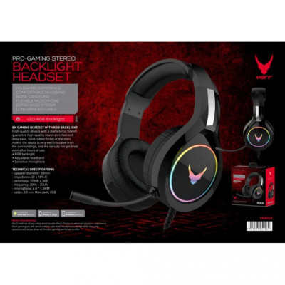 Varr VH-6060 LED RGB Backlight Black (VH6060)