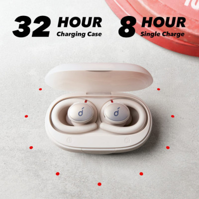 Anker SoundCore Sport X10 Oat White (A3961G21)