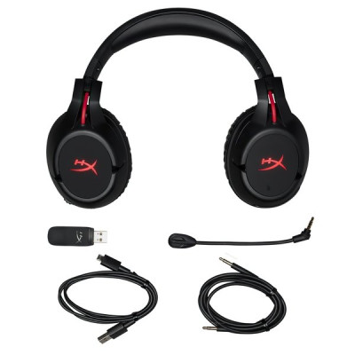 HyperX Cloud Flight Wireless Gaming Headset для PC/PS4 Black (HX-HSCF-BK/EM/4P5L4AM)