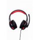 Наушники Gembird GHS-U-5.1-01 Black/Red (GHS-U-5.1-01)