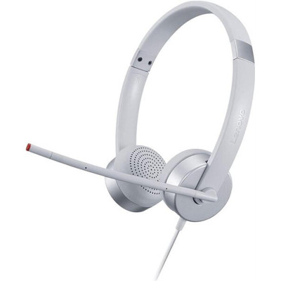 Lenovo 100 Stereo Analog Headset Cloud Grey (GXD1B60597)