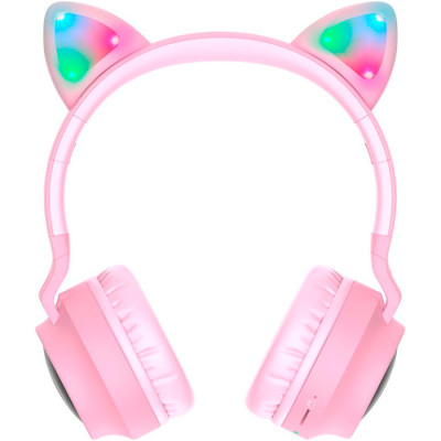 Hoco W27 Cat Ear Pink