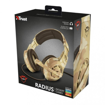 Trust GXT 310D Radius Gaming Headset Desert Camo (22208)
