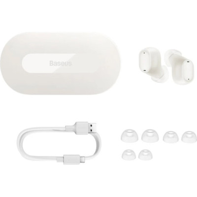 TWS Baseus Bowie EZ10 White (A00054300226-Z1)
