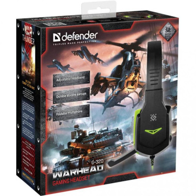 Defender Warhead G-320 Black-Green (64032)
