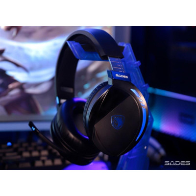 Sades SA-201 Warden I Black/Blue (SA201BKB)