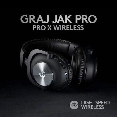 Logitech G PRO X Wireless LIGHTSPEED Black (981-000907,981-000906)