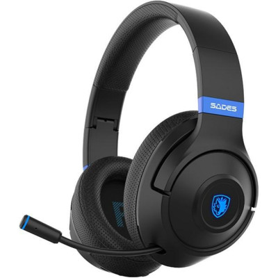 Sades SA-205 Whisper Black/Blue (SA205BKB)