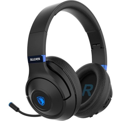 Sades SA-205 Whisper Black/Blue (SA205BKB)