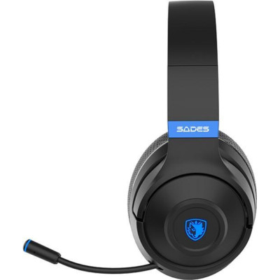 Sades SA-205 Whisper Black/Blue (SA205BKB)
