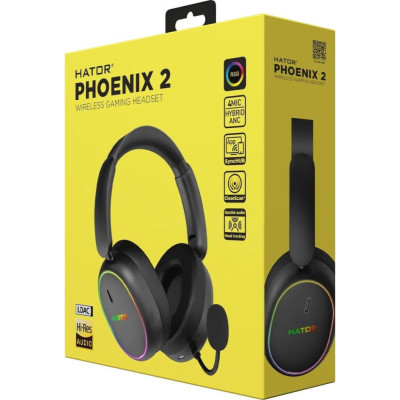 HATOR Phoenix 2 Wireless Black (ESH40)