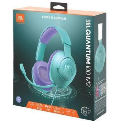 JBL Quantum 100M2 Cyan (JBLQTUM100M2CYN)