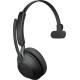 JABRA Evolve2 65 USB-A UC Mono with Charging Stand Black (26599-889-989)