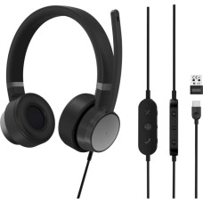 Lenovo Go Wired ANC Headset Black (4XD1C99223)